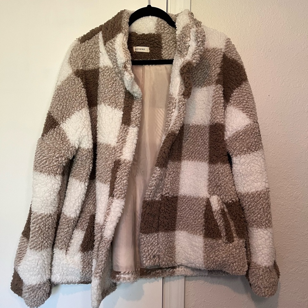 Oversized Sherpa Jacket